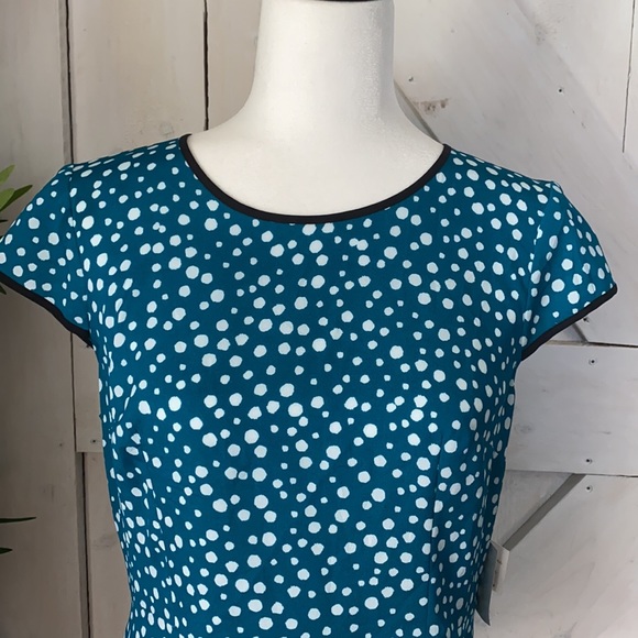 Kenzie Polka Dot Peplum - size large - Picture 2 of 10